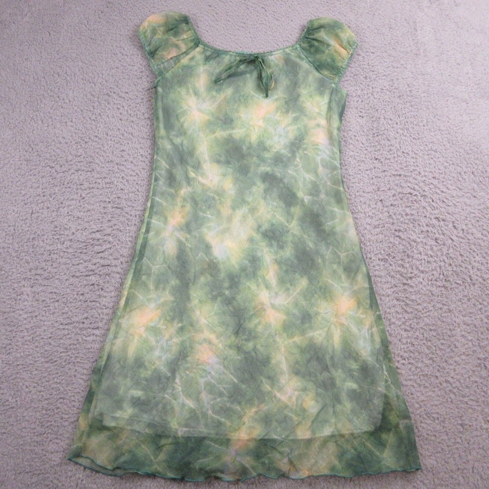 Poupette St Barth Womens Mini Dress One Size, see measurements Tie Dye Ditzy Y2K